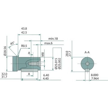 Гидравлический двигатель OMP-X объемом 125 куб.см, 11,2 кВт, 480 об/мин.