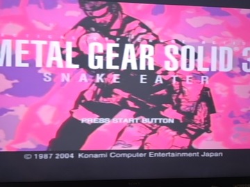Metal Gear Solid 3 Snake Eater PS2 ПРОЧТИТЕ ОПИСАНИЕ!!!