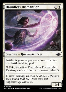 Karta Magic: The Gathering Dauntless Dismantler LCI