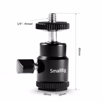SmallRig 761 Mini Head 1/4
