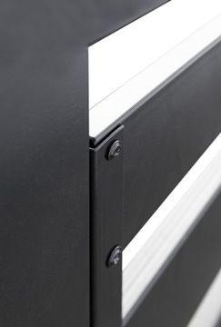 Ogrodzenie panelowe płot przęsło 2m listwy-profil 80mm