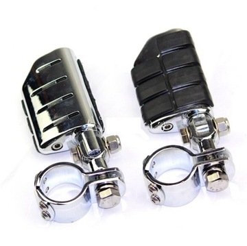 СУМКИ ДЛЯ ПРОГУЛКИ, ХРОМИРОВАННЫЕ ПОДНОЖКИ HARLEY CHOPER ДЛЯ защитных дуг