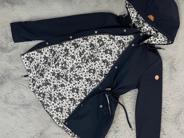 Двойная женская женская куртка с капюшоном с капюшоном 3 цвета l