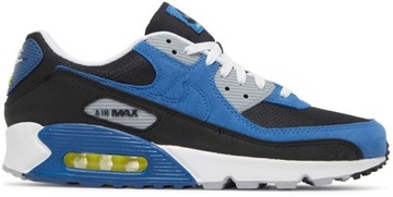 BUTY SPORTOWE MĘSKIE NIKE AIR MAX 90 MESH BLACK ATLANTIC VOLT DM0029-001 44