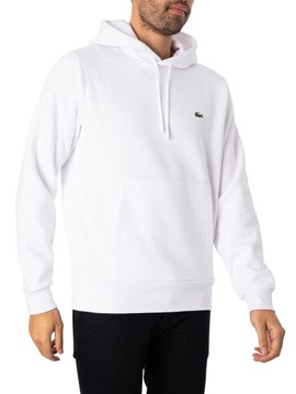 Lacoste Męskie bluzy Sh9623, białe, Xxl