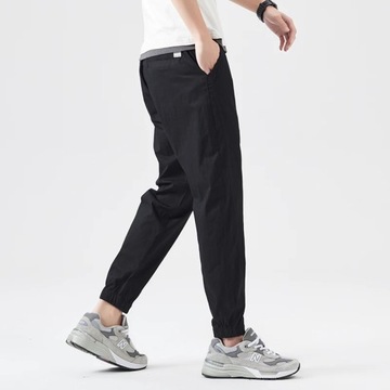 OUSSYU Brand Autumn Cotton Ankle Length Pants Men