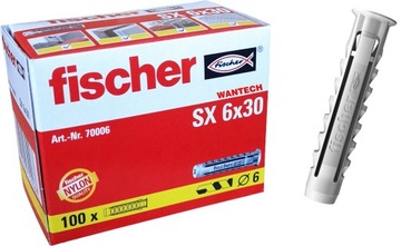 Fischer SX 6x30 100 szt.
