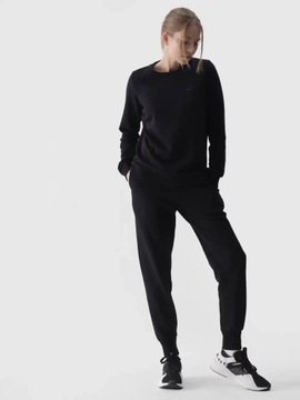 СПОРТИВНЫЕ БРЮКИ ЖЕНСКИЕ 4F, СПОРТИВНЫЕ БРЮКИ ИЗ ХЛОПКА С КАРМАНАМИ M00T0946