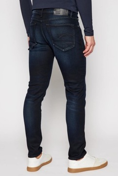 G-STAR RAW 3301 JEANSY GRANATOWE MĘSKIE 31/30 VAG