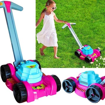 БОЛЬШОЙ РОЗОВЫЙ ЗАКОНОДАТЕЛЬ СО ЗВУКОМ ДЛЯ ДЕВОЧКИ, ЗВУК КОШЕНИЯ ТРАВЫ R