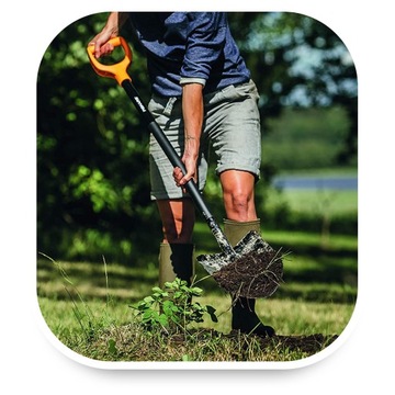 FISKARS Острая металлическая лопатка 18 x 117 см