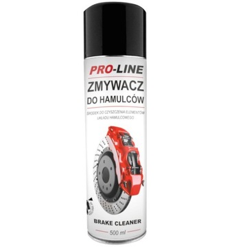 Zmywacz do czyszczenia hamulców i układów hamulcowych PRO-LINE spray 500 ml