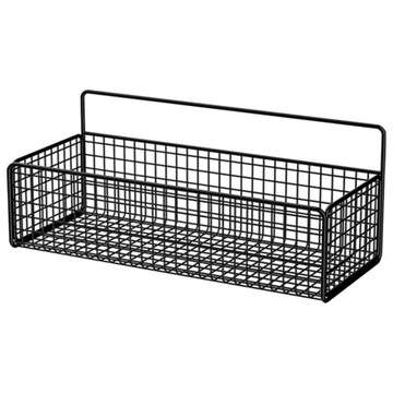 Półki druciane Metalowy organizer do łazienki montowany na ścianie