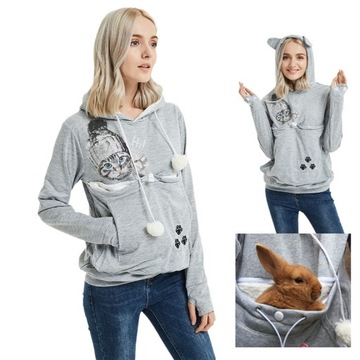 BLUZA KANGUREK KIESZEŃ DLA KOTA PSA KRÓLIKA