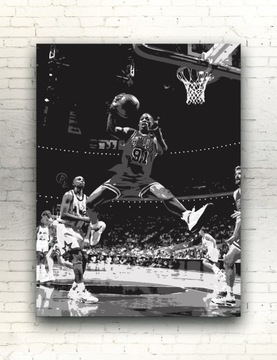 ДЕННИС РОДМАН - ИЗОБРАЖЕНИЕ 120x80 постер Chicago Bulls
