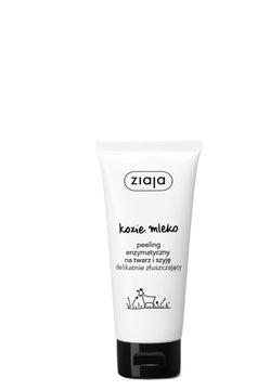 ZIAJA KOZIE MLEKO PEELING ENZYMATYCZNY, TWARZ 75ML