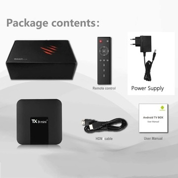 ТВ-приставка с Android 11.0, TX3 Mini Plus Amlogic S905W2