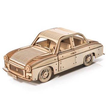 LITTLE STORY DREWNIANE PUZZLE MODEL 3D - FSO SYRENA 105