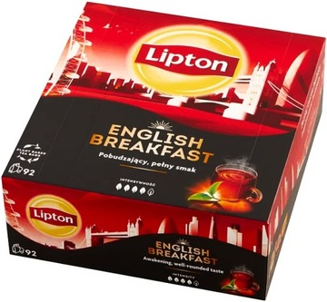 LIPTON English Breakfast herbata czarna 92 tr 184g