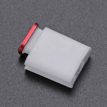 ПЫЛЕЗЫЧНЫЙ КОЛПАЧОК USB ТИПА C ИЗ АЛЮМИНИЕВОГО СПЛАВА (КРАСНЫЙ)