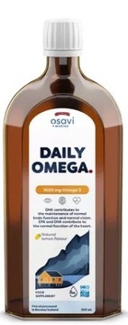 OSAVI DAILY OMEGA 1600mg 500 ML OMEGA 3 W PŁYNIE
