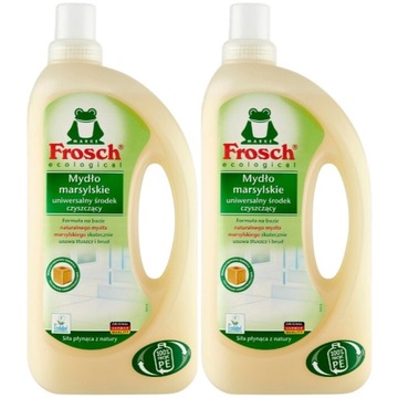 Frosch Mydło Marsylskie Środek Czyszczący 2x1L