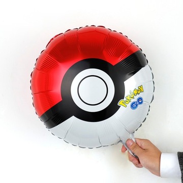 Zestaw balony foliowe POKEMON GO urodziny 6 szt.