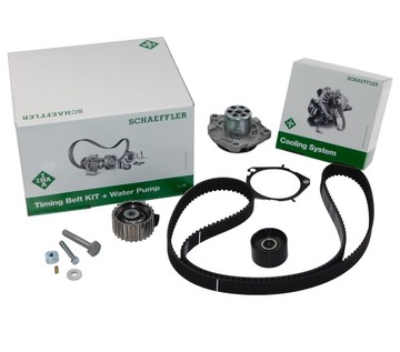 INA 530 0624 30 Водяной насос + комплект ремня ГРМ OPEL 1.9CDTI