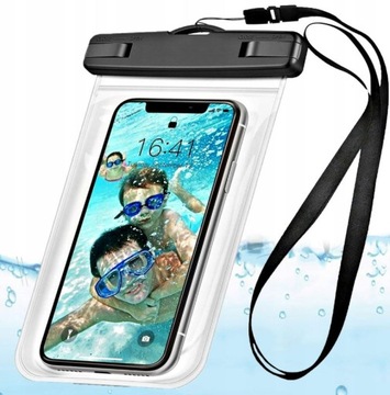 ETUI WODOODPORNE POKROWIEC NA TELEFON BASEN PLAŻĘ KAJAK CASE DO TELEFONU