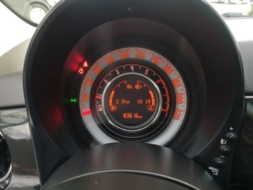 Fiat 500 II Seria 4 1.2 69KM 2018 Fiat 500 1.25 16v 70KM Klima Alu 16 Ledy Tempomat, zdjęcie 12