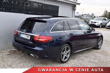 Mercedes Klasa C W205 Kombi 200 184KM 2015 Mercedes-Benz Klasa C AMG SkoraElektryka El. klapa Panorama-Dach Asystent, zdjęcie 38