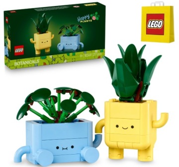KLOCKI LEGO || BOTANICALS WESOŁE ROSLINKI PRZEZENT DLA DZIECKA + TORBA