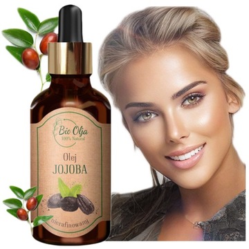 NAJSKUTECZNIEJSZY OLEJEK NA ZMARSZCZKI NATURALNY NA TWARZ - JOJOBA Bio Olja