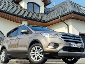Ford Kuga II SUV Facelifting 1.5 EcoBoost 120KM 2018 FORD KUGA II 1.5T BENZYNA 66TYS KM NAVI ALU LED, zdjęcie 13