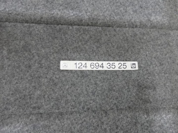 MERCEDES W124 LIFT COUPE WYKŁADZINA BAGAŻNIKA KPL