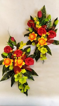 Цветы на могилу ВЕСЕННИЕ новогоднее украшение, искусственные