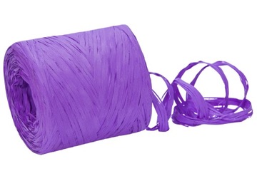 СИНТЕТИЧЕСКАЯ РАФИЯ 1см/200м СВЕТЛЫЙ НАТУРАЛЬНЫЙ ЦВЕТ