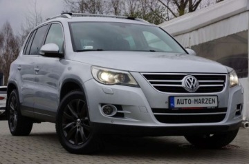 Volkswagen Tiguan I SUV 2.0 TDI CR DPF 140KM 2009 Volkswagen Tiguan 2.0 TDI CR 140 KM, 4x4, Klimatronic, Biksenon, Hak, Salo