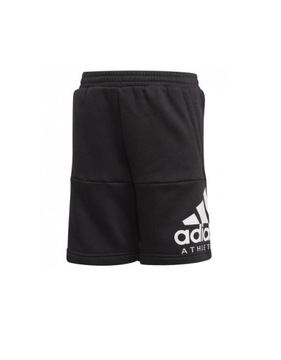 ADIDAS CZARNE SPODENKI LOGO (11-12L)