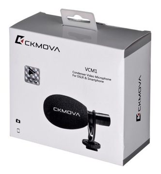CKMOVA VCM1- mały mikrofon nakamerowy