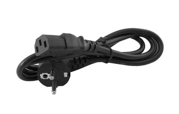 PRZEWÓD KABEL ZASILAJĄCY KOMPUTEROWY PC UZIEMIENIE