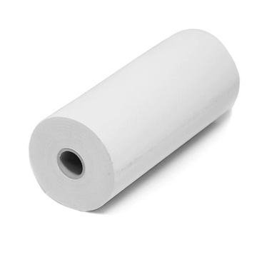 Mini Drukarka Termiczna do zdjęć przenośna Bluetooth niebieska 6 rolek