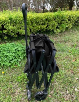 Туристическая пляжная тележка, складная, транспортная, садовая, расширяемая, колеса