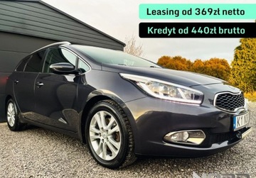 Kia Ceed II Kombi 1.6 GDI 135KM 2013 Kia Ceed Bezwypadkowa, FV23, Bogata Opcja L, KredytowanieLeasing, gw.12m gh