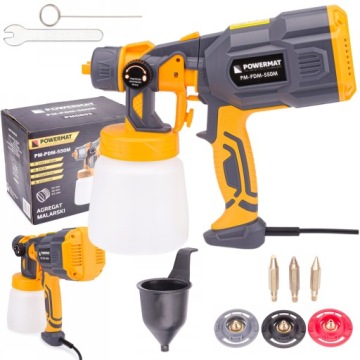 ПОКРАСОЧНЫЙ ГЕНЕРАТОР ЭЛЕКТРИЧЕСКИЙ ПИСТОЛЕТ ДЛЯ РАСПЫЛЕНИЯ 550 Вт ГЕНЕРАТОР