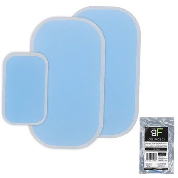 NAKŁADKI ŻELOWE DO ELEKTROSTYMULATORÓW HIP PADS NN SILIKON HMS