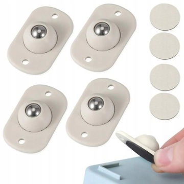 SAMOPRZYLEPNE KULKOWE ROLLER 4 SZT