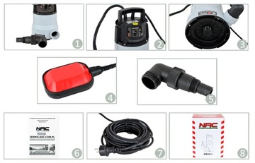 НАСОС ДЛЯ ЧИСТОЙ ВОДЫ NAC 250 Вт SPE25C-L