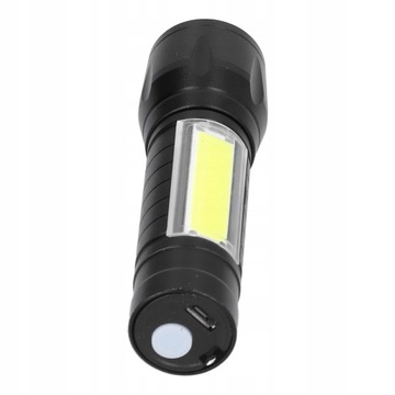 МОЩНЫЙ ТАКТИЧЕСКИЙ ФОНАРЬ LED ZOOM USB 1200 МАЧ