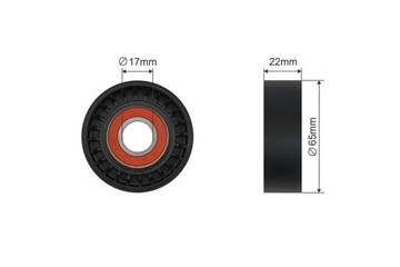 ROLKA NAPINACZA PASKA WIELOROWKOWEGO MERCEDES A (V177), A (W176), A (W177),